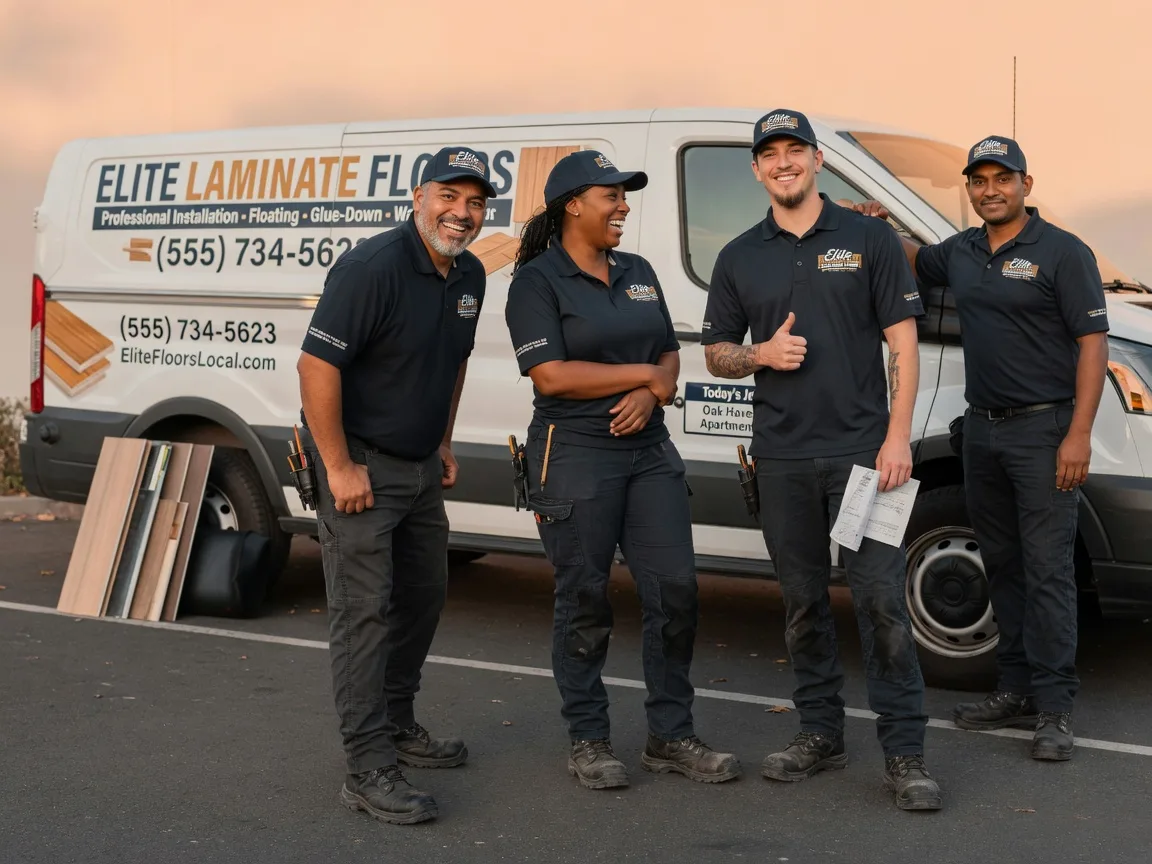 Laminate flooring installation company in Mishicot, WI